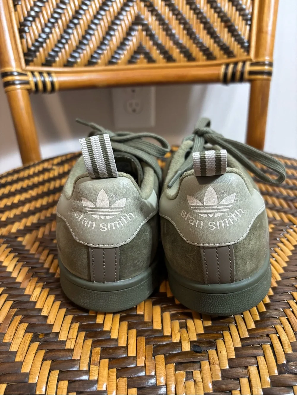 Adidas Stan Smith Winterized Raw Khaki FZ3552 Sneakers 7 Men